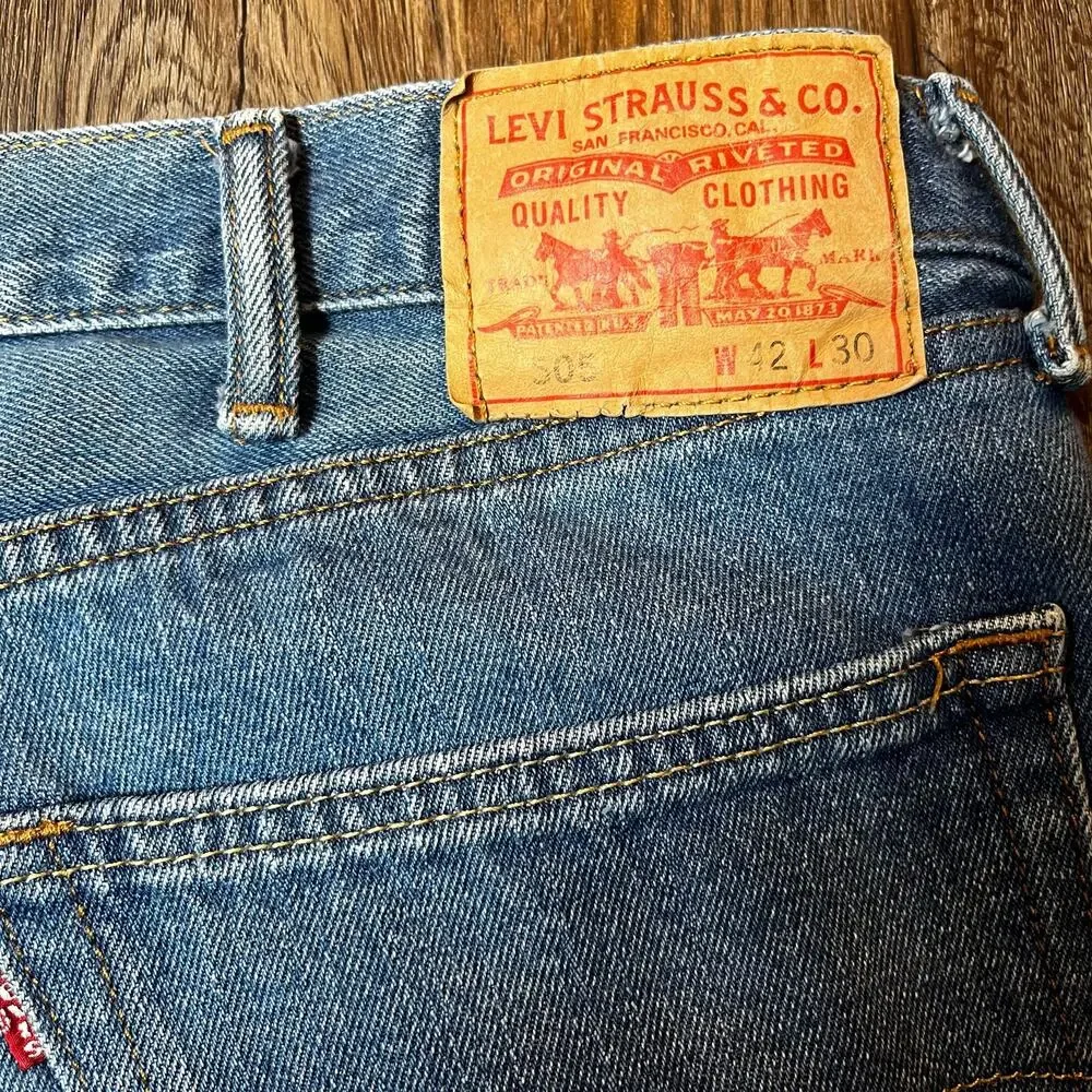 Levi's 505 Men's 42/28 Denim Jeans